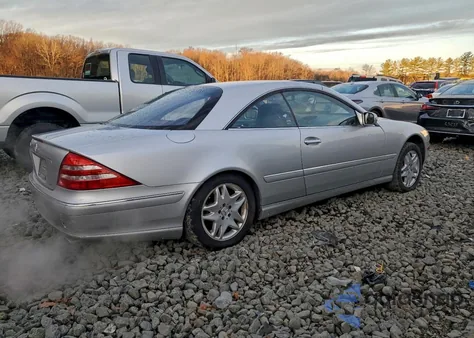 2002 Mercedes-Benz Cl 500 z USA, uszkodzony, nr VIN WDBPJ75J02A025773